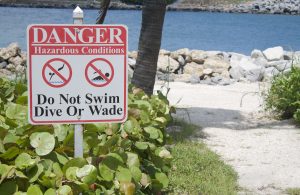 Swimming Safety Sign